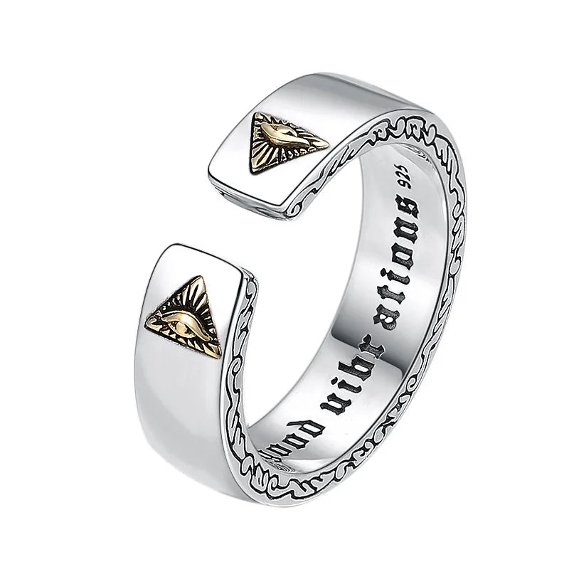 Eye of Horus Open Ring