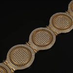 Moroccan Round Crystal Belt