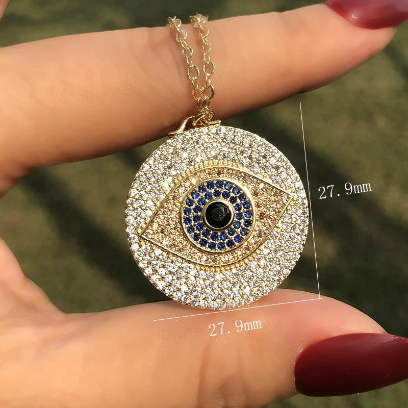Luxury Evil Eye Pendant 