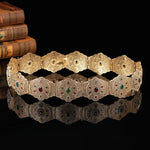 European Hollow Flower Waist Chain