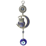 Evil Eye Moon Owl Amulet Wall Hanging 
