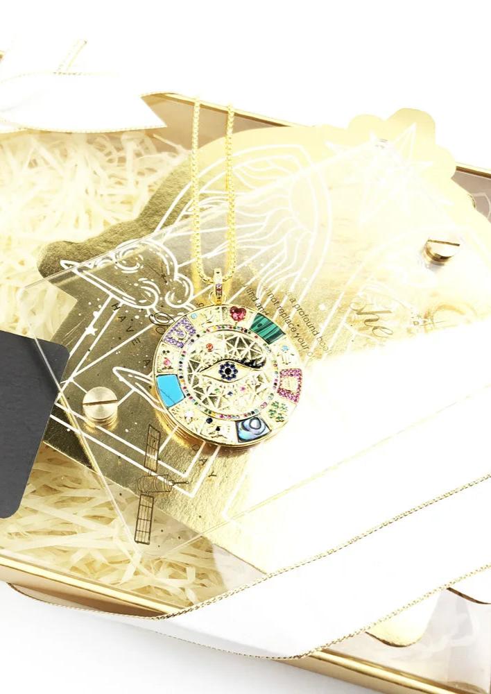 Magical Wheel of Fortune Necklace