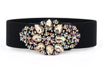 Luxury Diamond Wide Waist Belt