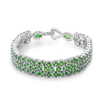 GEM’S BALLET Natural Red Garnet Bracelet