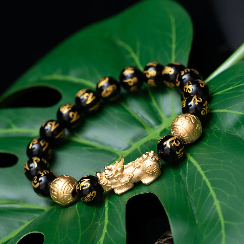 Gold Pixiu Bracelet