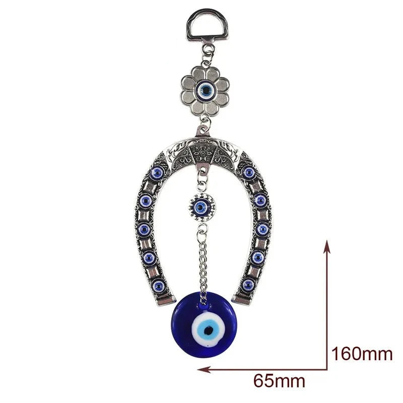 Horseshoe Elephant Amulet Wall Decor