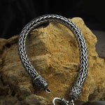 Antique Viking Sterling Silver Men’s Bracelet