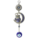 Evil Eye Moon Owl Amulet Wall Hanging 