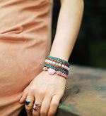Luxury Leather Wrap Bracelet 