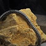 Antique Viking Sterling Silver Men’s Bracelet