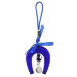 Turkish Blue Evil Eye Horseshoe Resin Amulet