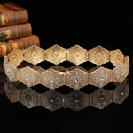 European Hollow Flower Waist Chain