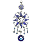 Turkish Blue Evil Eye Elephant Amulet Wall Hanging