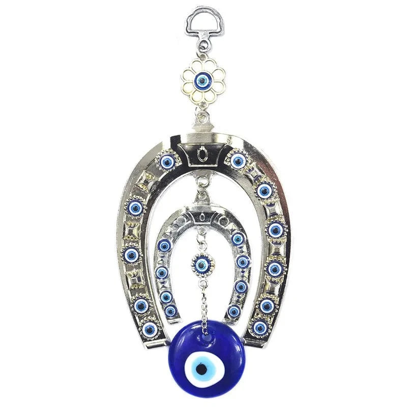 Horseshoe Elephant Amulet Wall Decor