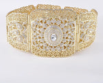 Gold Rhinestone Belt 