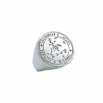 Men's Archangel Michael Protection Stainless Steel Ring
