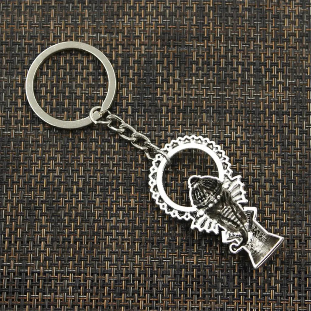 Vintage Ganesha Elephant Keychain