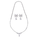 Exclusive Flower And Water Drop Pendant Jewellery
