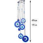 Blue Evil Eye Wind Chime