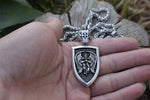 Men's Archangel St. Michael Wing Necklace