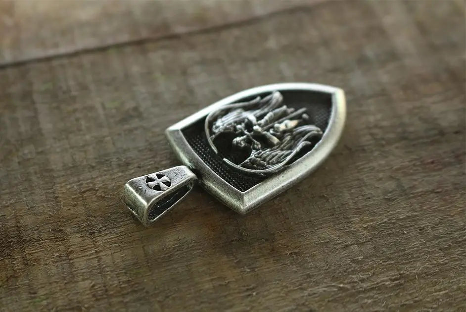 Men's Archangel St. Michael Wing Protection Pendants