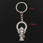 Vintage Ganesha Elephant Keychain