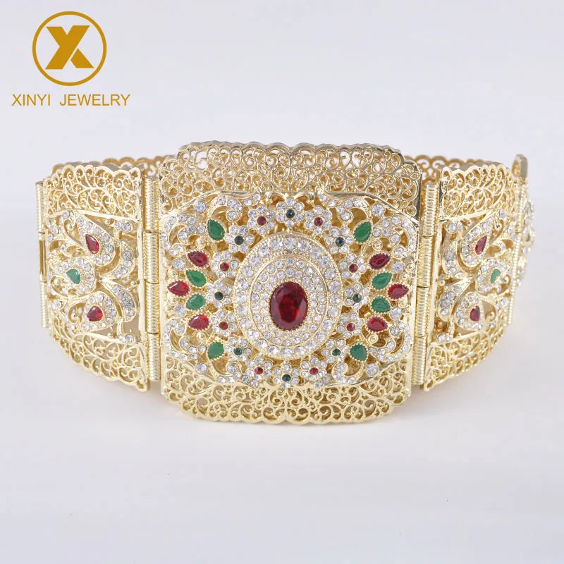 Exquisite Gold Rhinestone Belt - Perfect Gift for Any Occasion