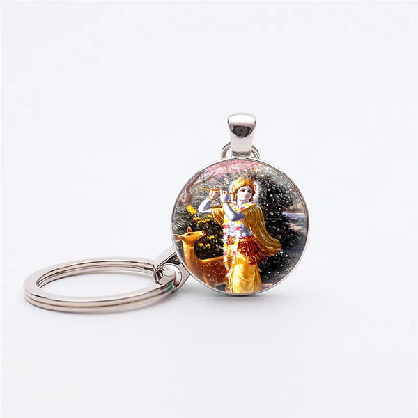 Krishna Keychain