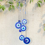 Blue Evil Eye Wind Chime