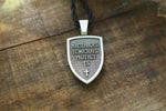 Men's Archangel St. Michael Wing Protection Pendants