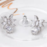 Exclusive Flower And Water Drop Pendant Jewellery