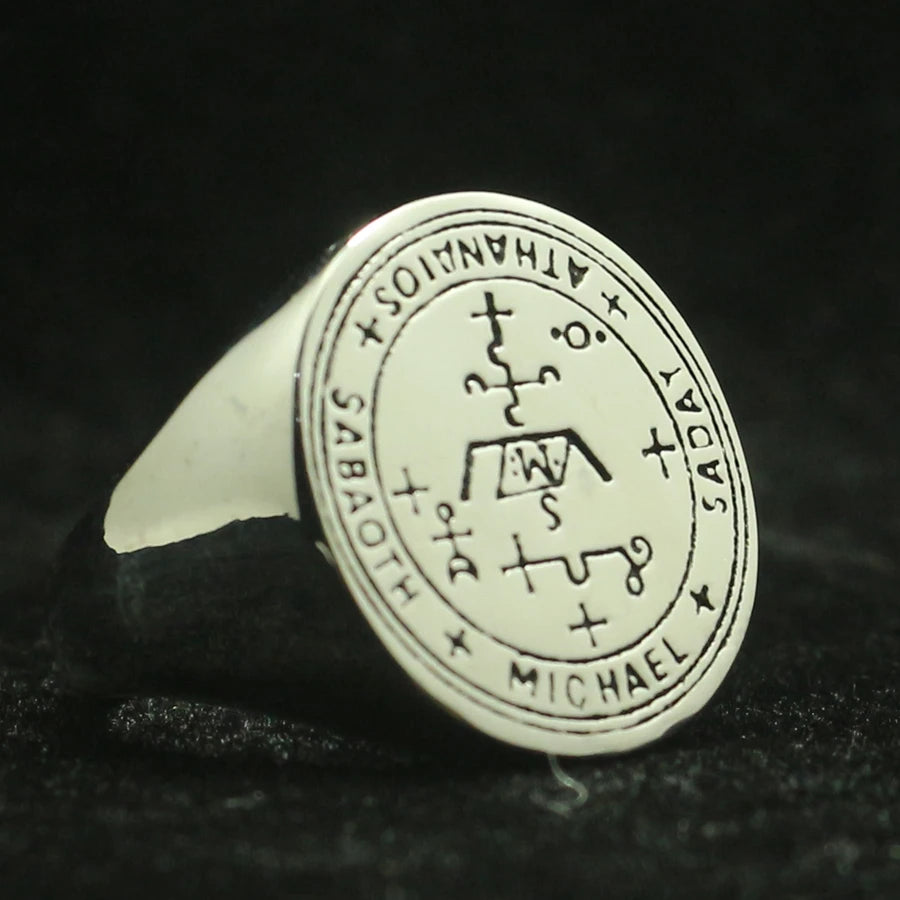 Men's Archangel Michael Protection Ring