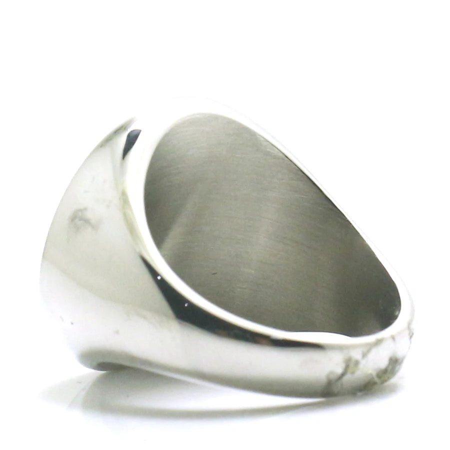 Men's Archangel Michael Protection Stainless Steel Ring