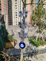 Turkish Blue Evil Eye Wall Hanging Amulet for Protection