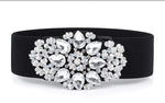Luxury Diamond Wide Waist Belt