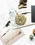 Kaleidoscope Dragonfly Pendant