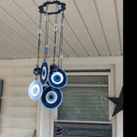 Blue Evil Eye Wind Chime
