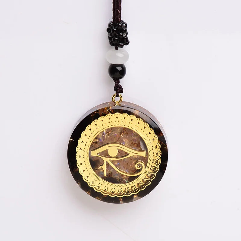 Orgone Eye Pendant Necklace