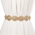 European Hollow Flower Waist Chain