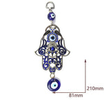 Evil Eye Hamsa Hand Wall Hanging Charm