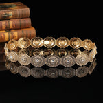 European Hollow Flower Waist Chain