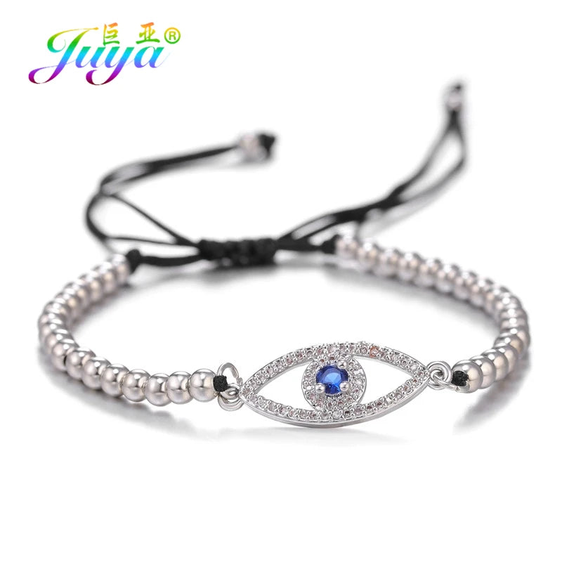 Turkish Evil Eye Bracelet – Zircon Greek Eye Charm