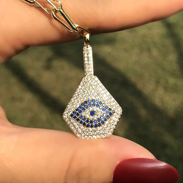 Luxury Evil Eye Pendant 