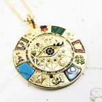 Magical Wheel of Fortune Necklace