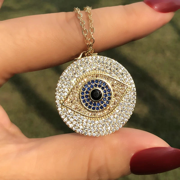 Luxury Evil Eye Pendant 