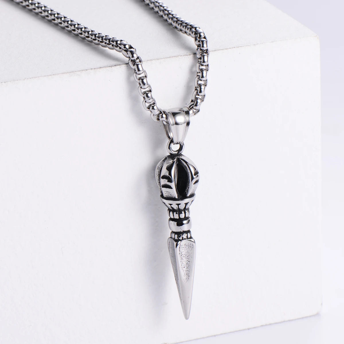 Tibetan Vajra Dagger Pendant