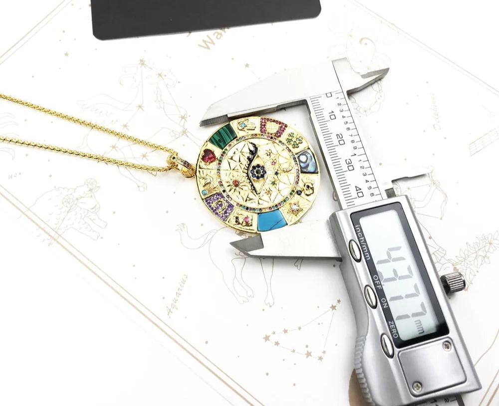 Magical Wheel of Fortune Necklace