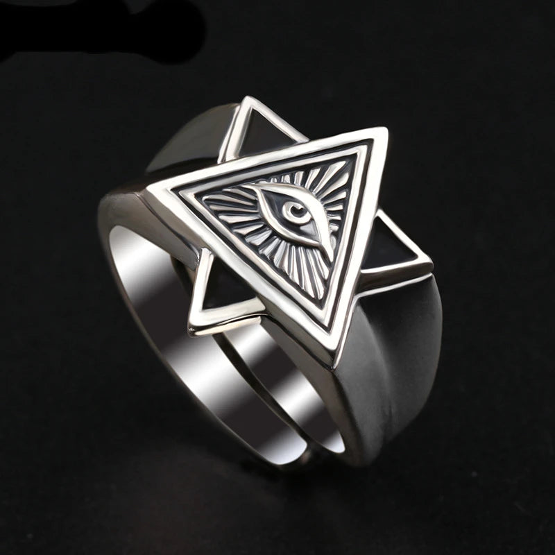 Eye of Horus Open Ring