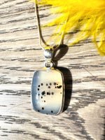 Montana Agate Necklace Pendant 