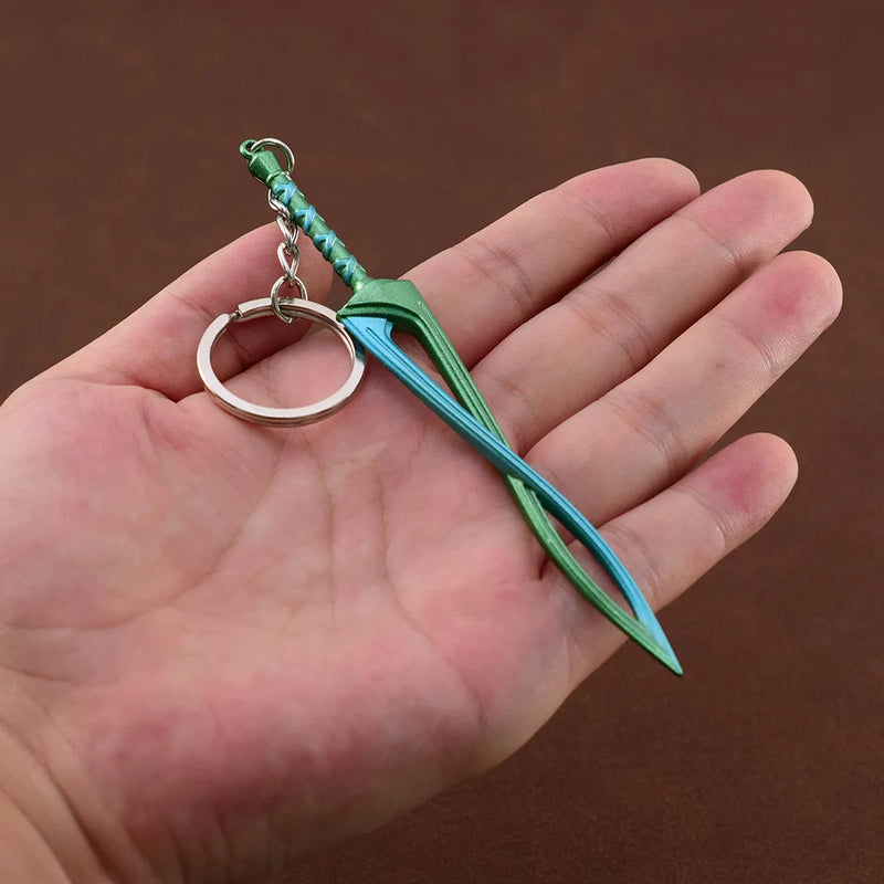 Metal Weapon Keychain